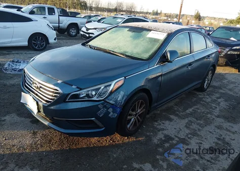 2017 Hyundai Sonata z USA, uszkodzony, nr VIN 5NPE24AF6HH573266